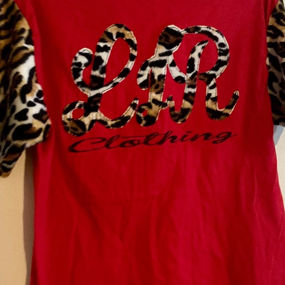 LIR Clothing t-shirt with leopard print - Picture 12 of 16